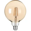 8W LED dekoratyvinė lemputė, gintaro sp., E27, 2500K