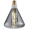 8W LED dekoratyvinė lemputė, pilka, E27, 1800K