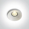 8W LED įleidžiamas šviestuvas, baltas, 3000K, 10108R/W/W