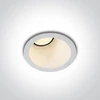 8W LED įleidžiamas šviestuvas, baltas, 3000K, 10108A/W/W