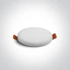 8W LED įleidžiamas šviestuvas, baltas, 4000K, 10108CF/C
