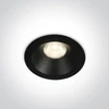 8W LED įleidžiamas šviestuvas, juodas, 3000K, 10108D/B/W