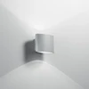 8W LED lauko sieninis šviestuvas BOXTER, sidabro sp., CCT, IP44