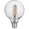 8W LED lemputė, skaidri, E27, 6500K