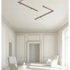 8W LED linijinis šviestuvas į magnetinę sistemą ZAMBELIS MAGNETIC, tamsaus sidabro sp., 2700/3000/4000K, DALI, 25355