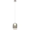8W LED pakabinamas šviestuvas DROP, juodos/dūmų sp., 3000K, 01-3628
