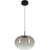 8W LED pakabinamas šviestuvas, juodos/rudos sp., 3000K, 2609