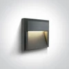 8W LED sieninis šviestuvas, antracito sp., 2700/3300/4000K, IP65, 67430A/AN/V