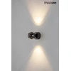 8W LED sieninis šviestuvas EOS, tamsaus chromo sp., 3000K, dimeriuojamas