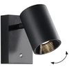 8W LED sieninis šviestuvas MELINA, juodas, 3000K, dimeriuojamas, 4335200