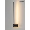 8W LED sieninis šviestuvas OMBRE 60, juodas, 3000K