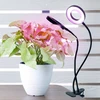 8W LED stalo šviestuvas augalų auginimui VITARO RING, juodas, 1200K