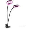 8W LED stalo šviestuvas augalų auginimui VITARO RING, juodas, 1200K