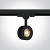 8W LED šviestuvas į bėgelius, juodas, 3000K, 65644T/B/W