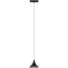 8W LED šviestuvas, montuojamas į DAVINCI sistemą, juodas, 3000K