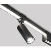 8W LED šviestuvas, montuojamas į NOVO bėgelį, juodas, 48V, 3000K, IP65, 4331600