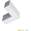 8W Linijinio šviestuvo KOLINE K2 L formos sujungimas, baltas, 3000/4000/6500K
