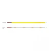 8W/m LED NEON juosta, 24V, 238LEDs/m, 2700K, IP67, 5m ritė, LS57