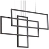 Ideal Lux Pakabinamas šviestuvas Frame Sp Rettangolo Nero