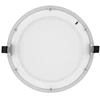 V-tac 9,5/14,3/19W LED įleidžiama panelė SLIM ALU, balta, 3000/4000K