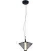 9,5W LED pakabinamas šviestuvas YARA, pilkos/dūmų sp., 2700K, C4012090FU