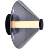 9,5W LED sieninis šviestuvas YARA, pilkos/dūmų sp., 2700K, A4012090FU