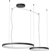 98W LED pakabinamas šviestuvas ORION, juodas, 2700/3000/4000K, dimeriuojamas, 01-3881
