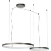 98W LED pakabinamas šviestuvas ORION, nikelio sp., 2700/3000/4000K, dimeriuojamas, 01-3880