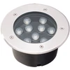 9W įleidžiamas lauko šviestuvas LOTUS, sidabro sp., 3200K, IP67, 4187000
