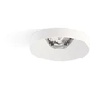 9W įleidžiamas šviestuvas PUCK RECESSED, baltas, 3000K, 45°, dimeriuojamas, su maitinimo šaltiniu