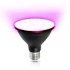 9W LED augalų auginimo lemputė PLANTY, E27, juoda, 1200K