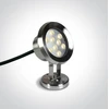 9W LED baseino šviestuvas, nerūdijančio plieno sp., 3000K, IP68, 69064C/W