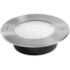 9W LED įleidžiamas į grindinį šviestuvas DECK, sidabro sp., 4000K, IP67