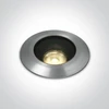 9W LED įleidžiamas į žemę šviestuvas, aliuminio sp., 3000K, 69056C/W
