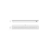9W LED įleidžiamas į žemę šviestuvas, plieno sp., 3000K, IP67, E366