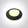 9W LED įleidžiamas šviestuvas, juodas, 3000/4000/5000K, IP65, 10109FD/B/V