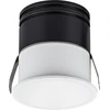9W LED įleidžiamas šviestuvas, matinės baltos sp., 3000K, IP54, S350