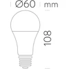 9W LED lemputė, E27, 4000K, 270°, ACB62388