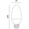 9W LED lemputė SW, E27, balta, 6500K, 180°