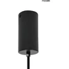 9W LED pakabinamas šviestuvas OMBRE 80, juodas, 3000K