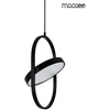 9W LED pakabinamas šviestuvas SPINNER 19, juodas, 3000K