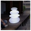 9W LED pastatomas lauko šviestuvas BALANS, G13, T8, baltas, 6000K, IP65, parduodamas su 600mm T8 LED lempa