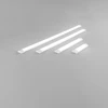 9W LED paviršinis linijinis šviestuvas BATTEN, baltas, CCT