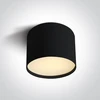 Lubinis šviestuvas 9W LED paviršinis šviestuvas, juodas, 3000/4000/5000K, 12109M/B/V