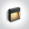 9W LED sieninis šviestuvas, antracito sp., 3000K, 67360A/AN/W