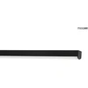 9W LED sieninis šviestuvas HORIZON, juodas, 3000K