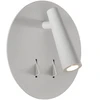 9W LED sieninis šviestuvas PANAU, baltas, 3000K, A3660001B
