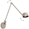 9W LED sieninis šviestuvas SAVINA, smėlio sp., 3000K, dimeriuojamas, 4329601
