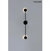 9W LED sieninis šviestuvas SHADOW 2 CLOSE, juodas, 3000K