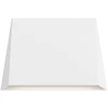 9W LED sieninis šviestuvas STEALTH, matinės baltos sp., 3000/4000K, dimeriuojamas, 01-3222